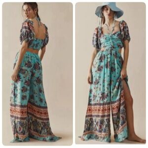 Free People BALI CITRUS SKIES ONE PIECE NWT